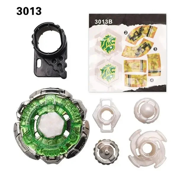 B-X TOUPIE BURST BEYBLADE Toys Spinning Top METAL FUSION BB106 4D FANG LEONE 130W2D LAUNCHER PACK for Kid Toys
