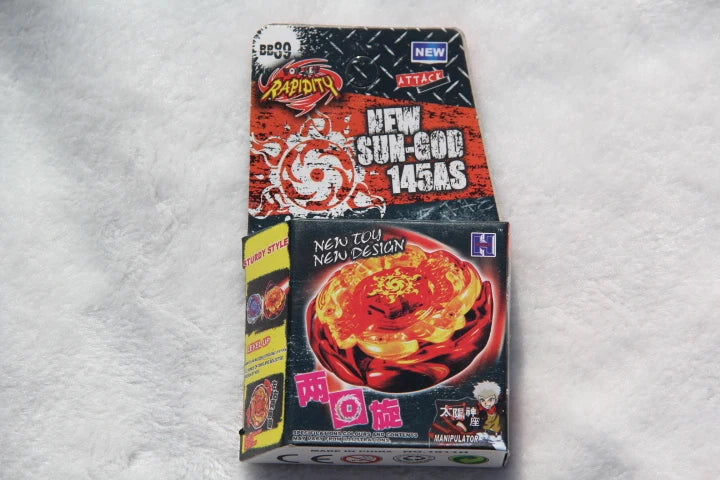 B-X TOUPIE BURST BEYBLADE SPINNING TOP 6Pcs=5 pcs +1 pcs Launcher Flame Sagittario C145S Metal Fusion 4D BB-35