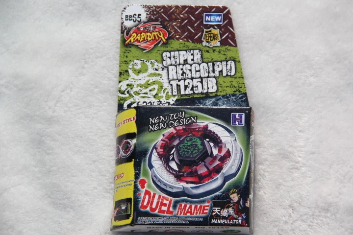 B-X TOUPIE BURST BEYBLADE SPINNING TOP 6Pcs=5 pcs +1 pcs Launcher Flame Sagittario C145S Metal Fusion 4D BB-35