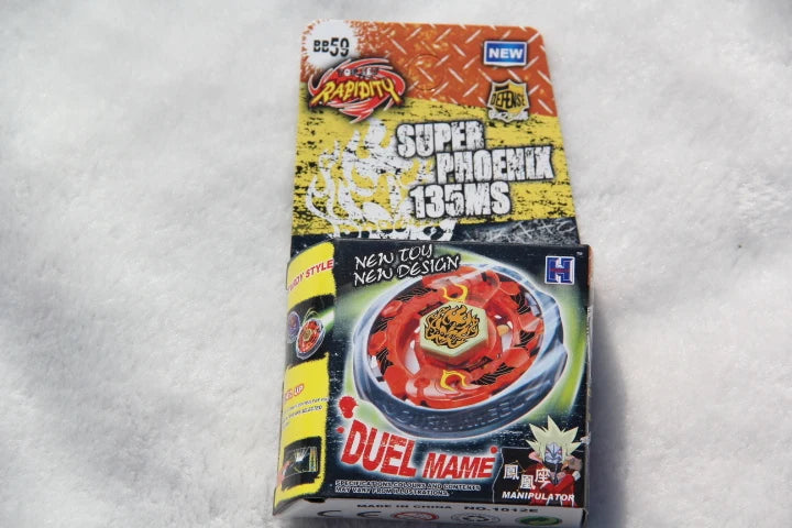 B-X TOUPIE BURST BEYBLADE SPINNING TOP 6Pcs=5 pcs +1 pcs Launcher Flame Sagittario C145S Metal Fusion 4D BB-35