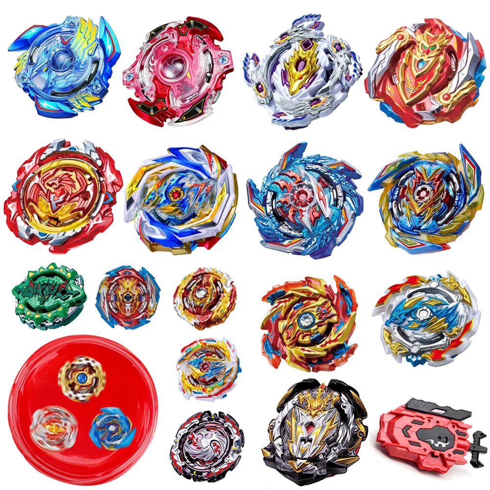 2024 New Beyblade Burst Gyro Bulk B-34 B-121 Blade Blades Metal Fusion Bayblade High Performance Battling Top Toys