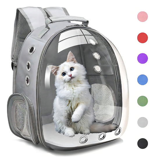 🚀🐾 Mochila Estilo Espacial para Mascotas – Viaja Seguro y con Estilo 🐶🐱✨