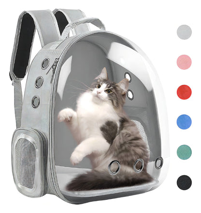 🚀🐾 Mochila Estilo Espacial para Mascotas – Viaja Seguro y con Estilo 🐶🐱✨