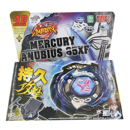 B-X TOUPIE BURST BEYBLADE Toys Spinning Top  METAL FUSION BB106 4D FANG LEONE 130W2D LAUNCHER PACK for Kid Toys