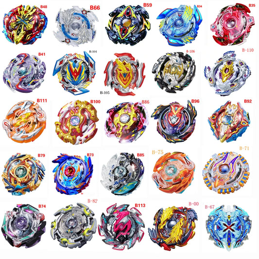 2024 New Beyblade Burst Gyro Bulk B-34 B-121 Blade Blades Metal Fusion Bayblade High Performance Battling Top Toys