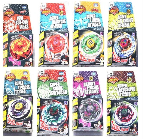 B-X TOUPIE BURST BEYBLADE SPINNING TOP 6Pcs=5 pcs +1 pcs Launcher Flame Sagittario C145S Metal Fusion 4D BB-35